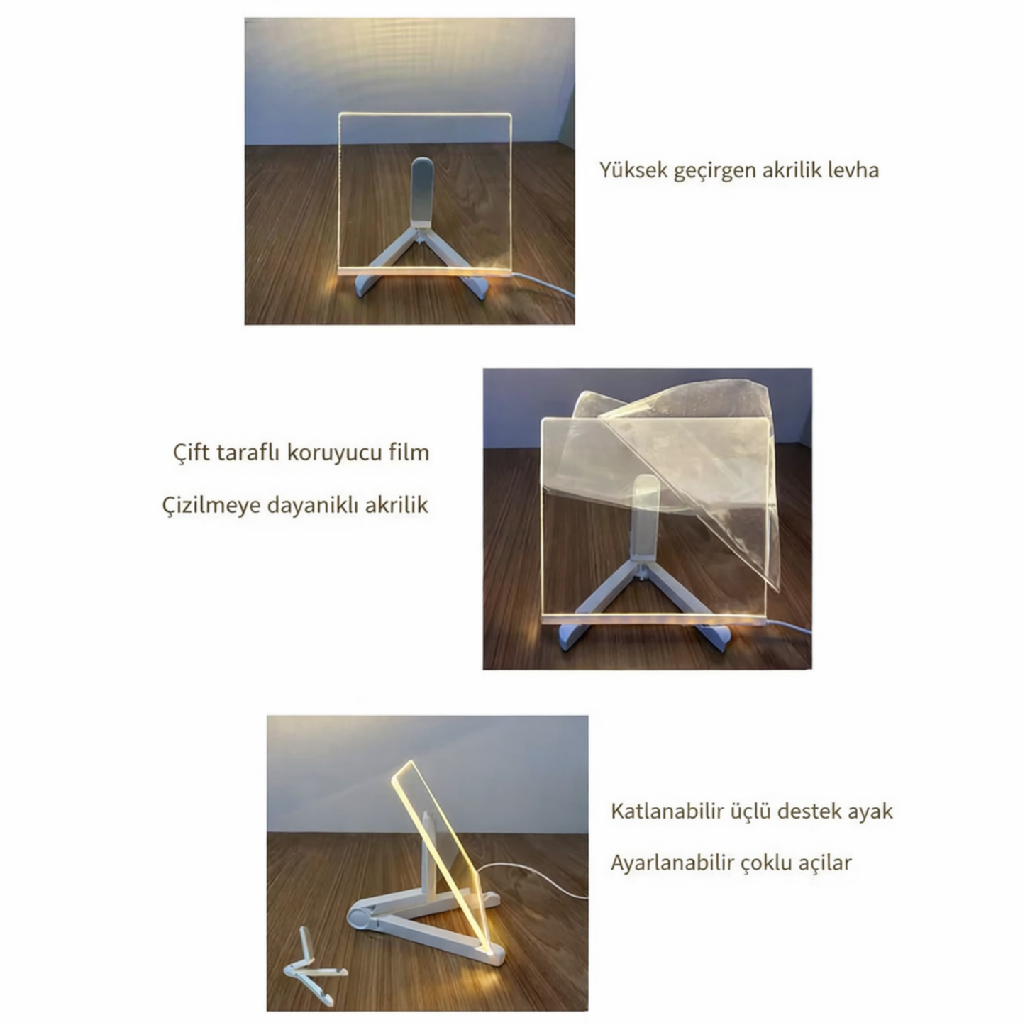 Neviro Işıklı Yazı Tahtası